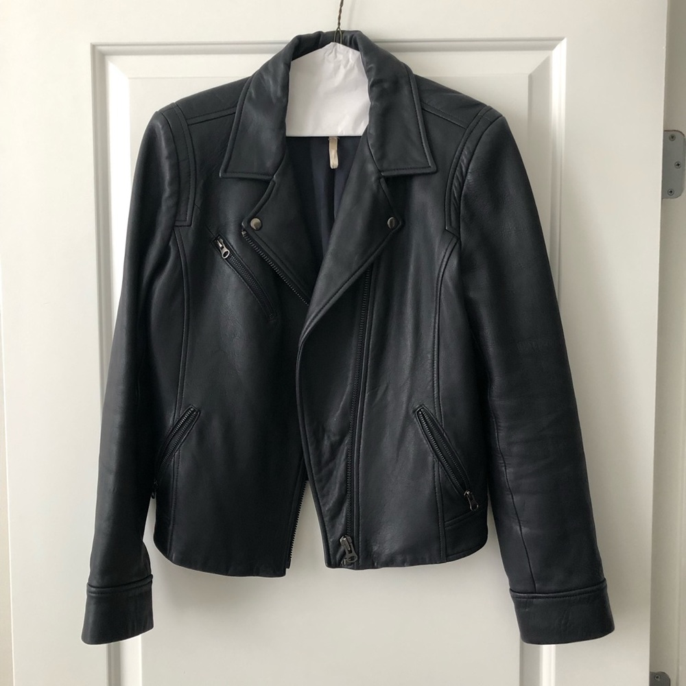 Genuine leather jacket